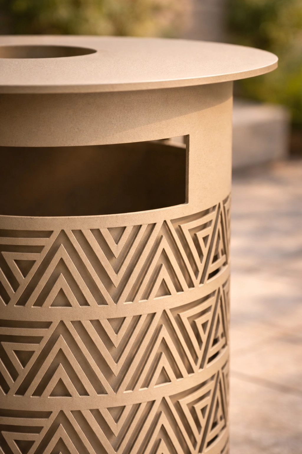 Corbeille mange-debout